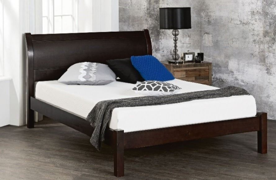 DOUBLE MARTHA (AUSSIE MADE) SLEIGH BED - ASSORTED COLOURS