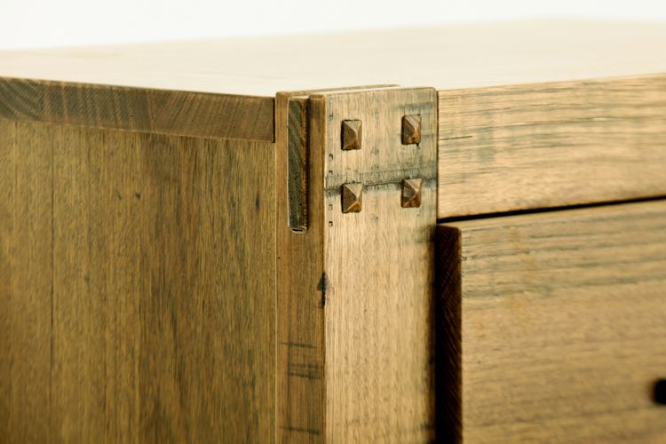 JULIETTE BEDSIDE - RUSTIC ASH