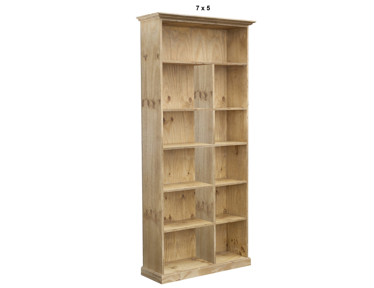 INDUSTRIALISED (AUSSIE MADE) HIGHLINE BOOKCASE COLLECTION - ASSORTED STAINED COLOURS - STARTING FROM $699