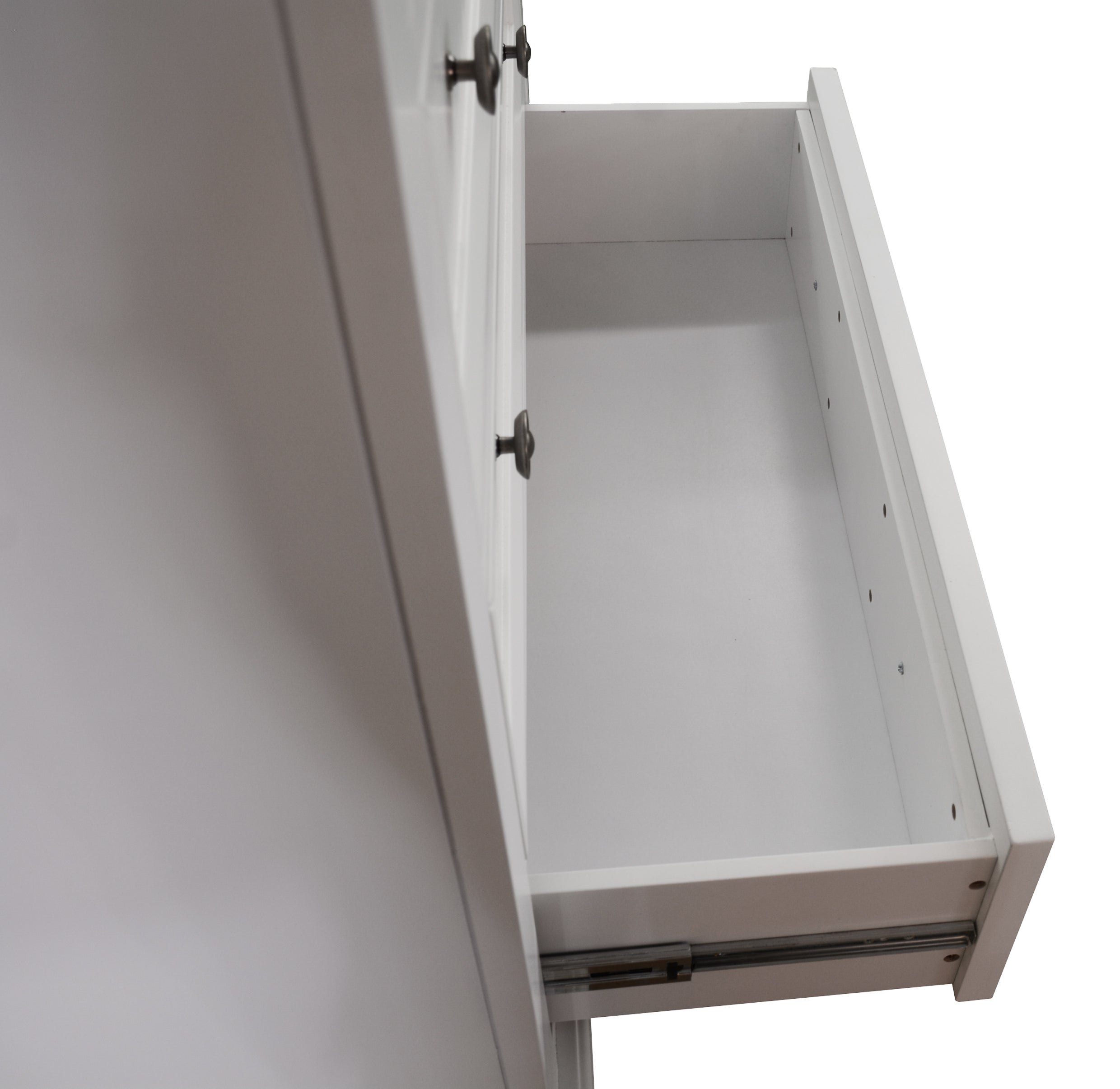 AUSTIN 6 DRAWER SPLIT TOP TALLBOY - 1255(H) x 970(W) - WHITE