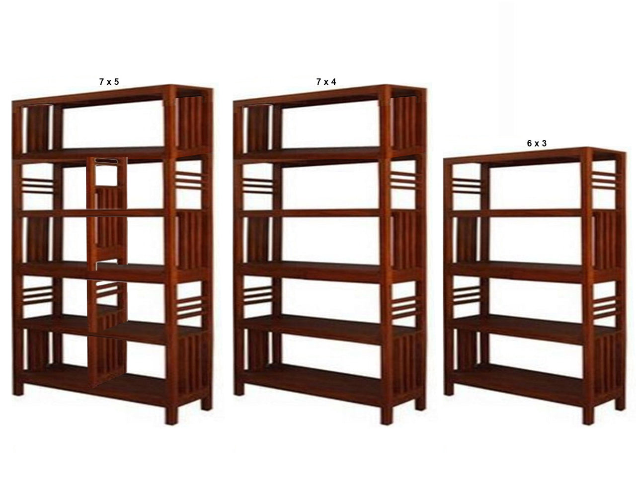 JAKARA SLATTED OPEN ROOM DIVIDER COLLECTION - ASSORTED STAINED COLOURS - STARTING FROM $899
