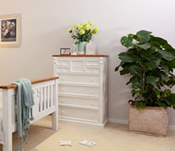 JANE (AUSSIE MADE) 9 DRAWER CHEST 1240(H) x 900(W) - ASSORTED COLOURS