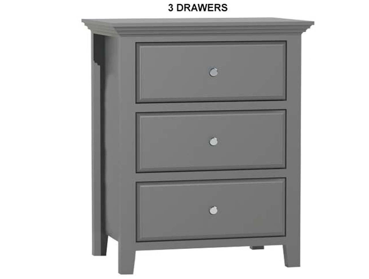 JASPER (AUSSIE MADE) BEDSIDE TABLE COLLECTION - ASSORTED PAINTED COLOURS - STARTING FROM $399