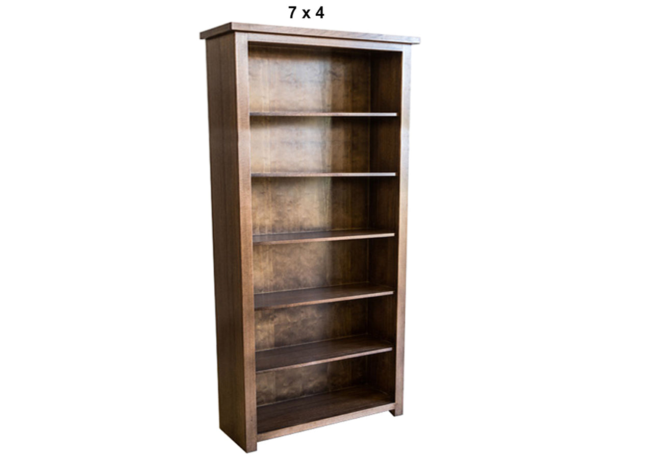 JACKIE (AUSSIE MADE) HIGHLINE STANDARD BOOKCASE COLLECTION - TASMANIA OAK COMBINATION - ASSORTED STAINED COLOURS - STARTING FROM $999