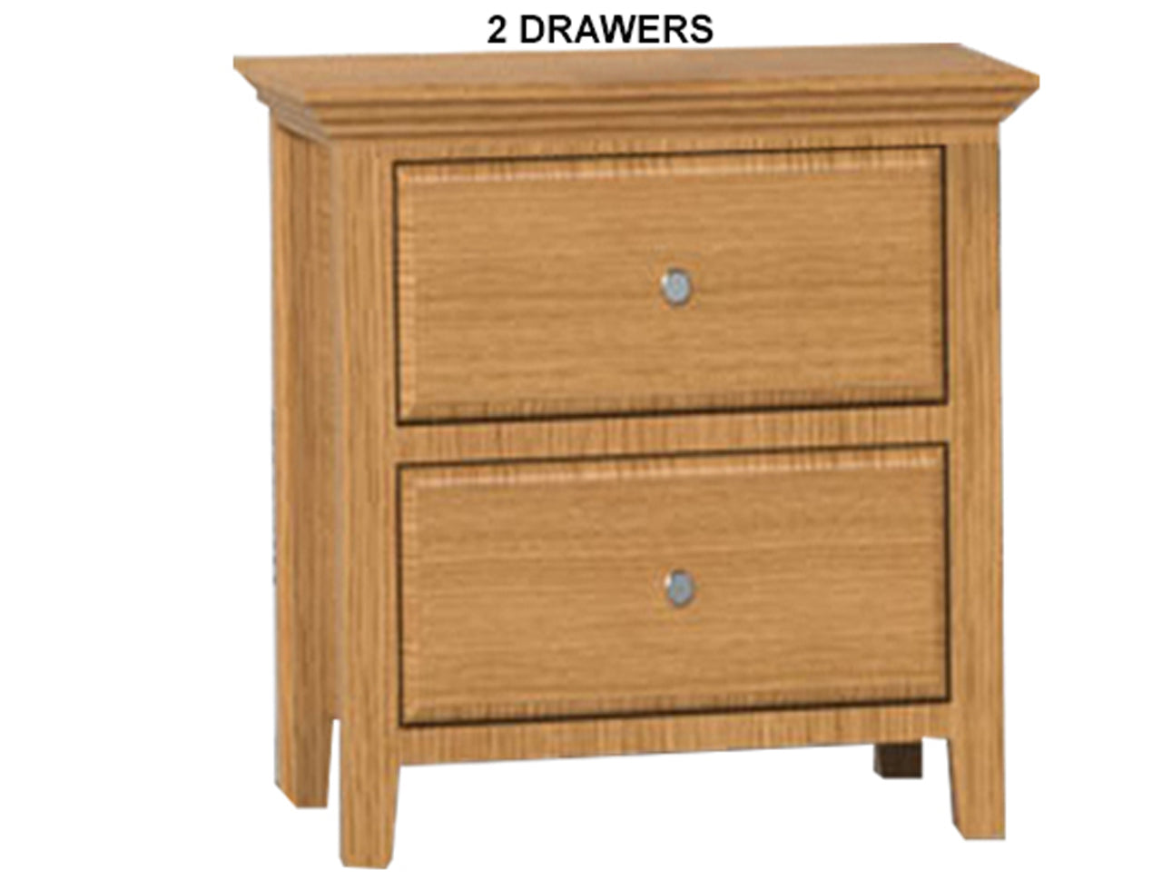 JASPER (AUSSIE MADE) BEDSIDE TABLE COLLECTION - TASSIE OAK COMBINATION - ASSORTED STAINED COLOURS - STARTING FROM $599