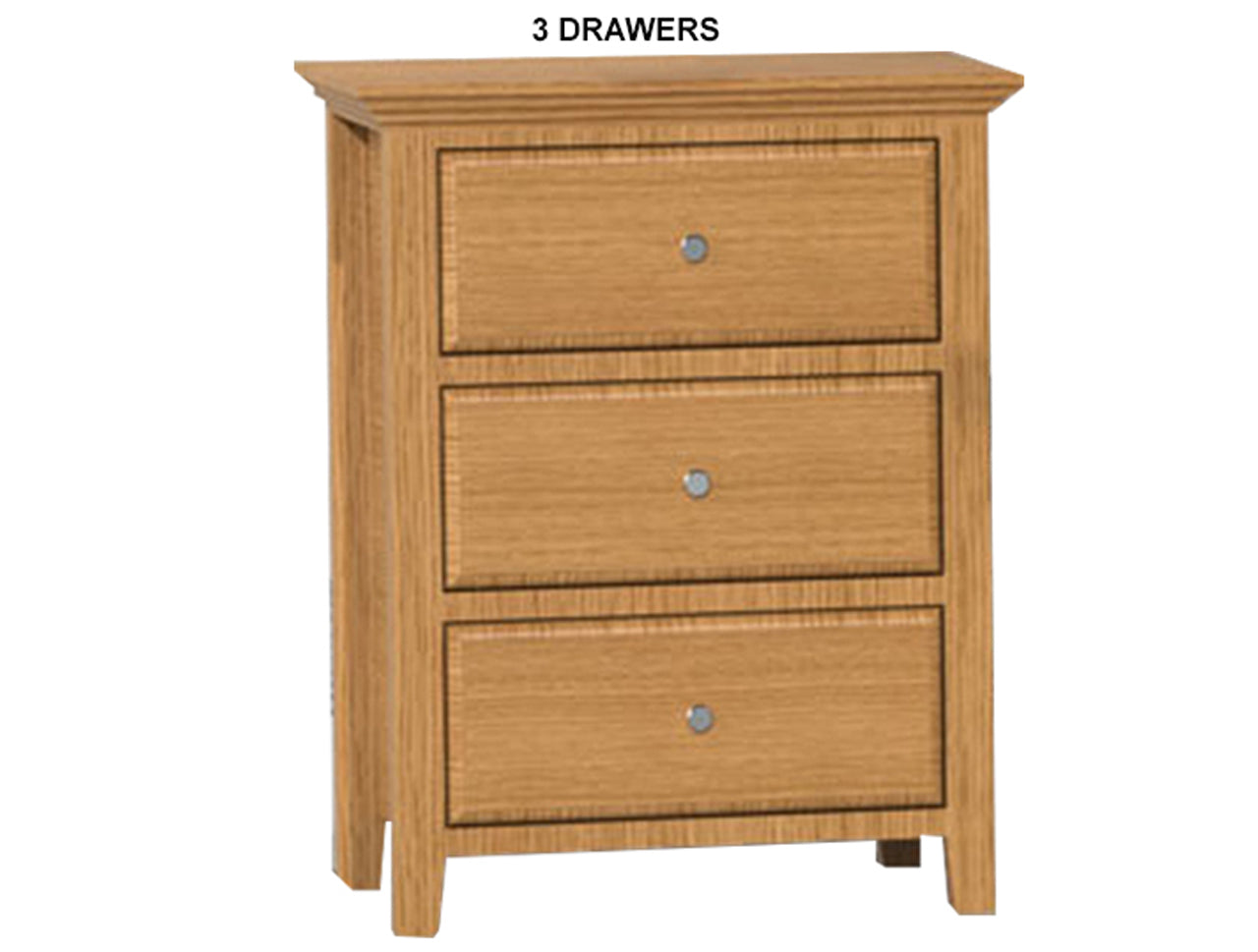 JASPER (AUSSIE MADE) BEDSIDE TABLE COLLECTION - TASSIE OAK COMBINATION - ASSORTED STAINED COLOURS - STARTING FROM $599