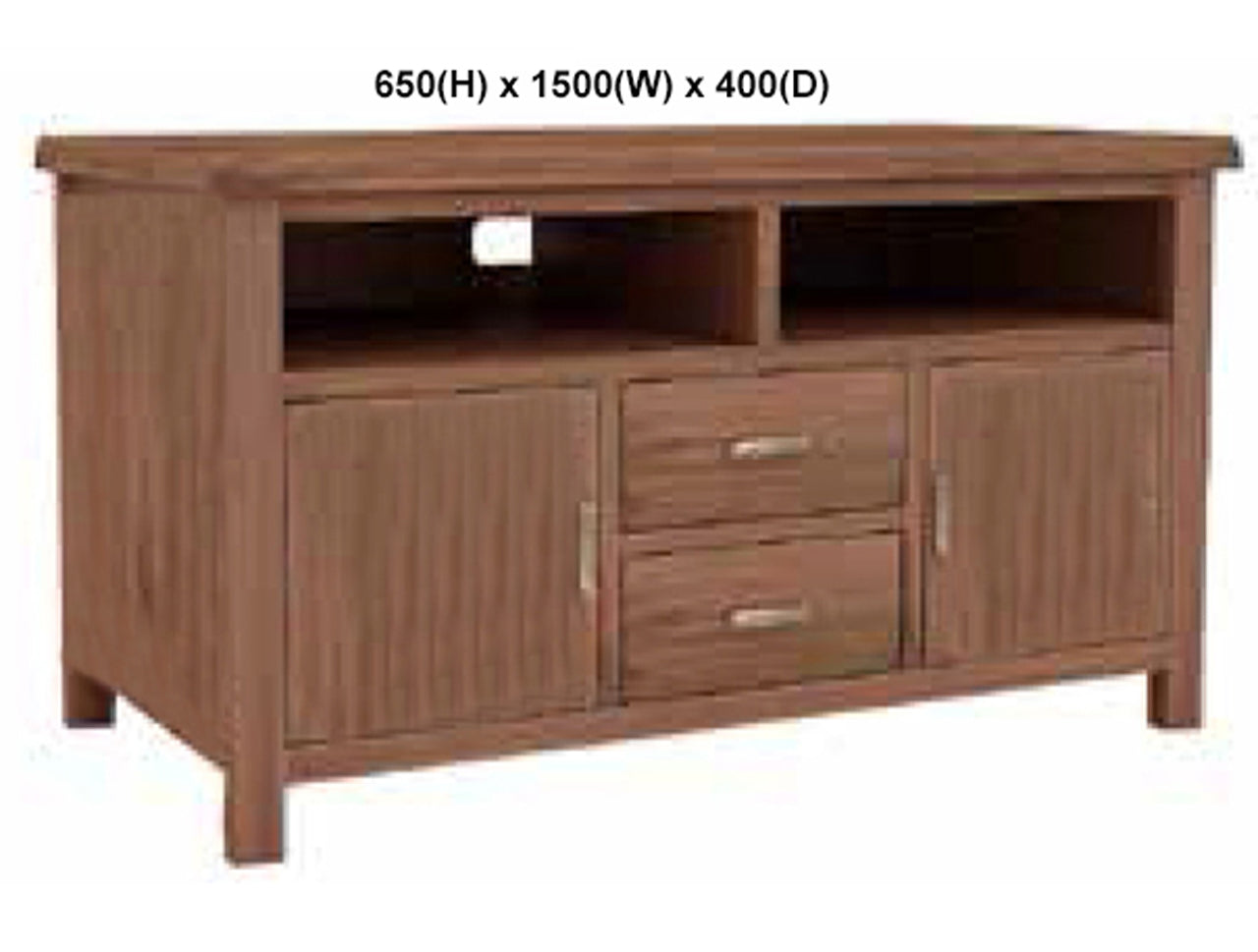 JAYDEN (AUSSIE MADE) 2 DRAWER / 2 DOOR TV UNIT COLLECTION - ASSORTED STAINED COLOURS - STARTING FROM $899