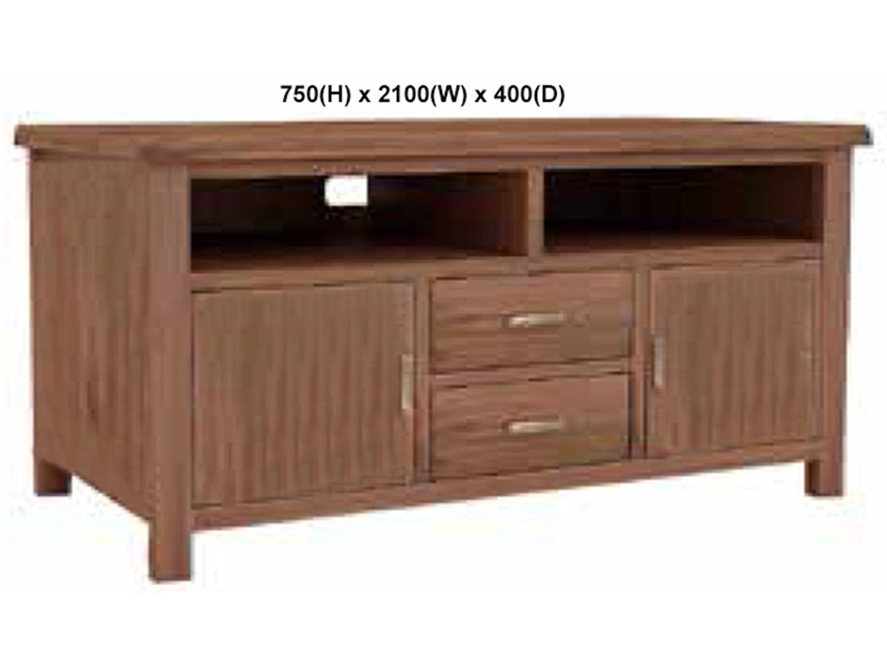 JAYDEN (AUSSIE MADE) 2 DRAWER / 2 DOOR TV UNIT COLLECTION - ASSORTED STAINED COLOURS - STARTING FROM $899