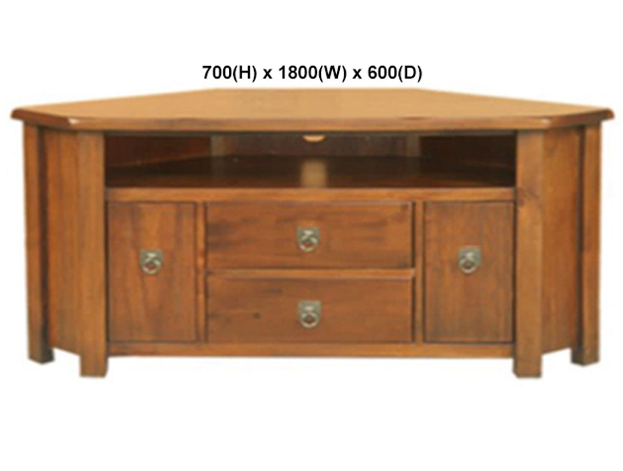 KIMBERLEY (AUSSIE MADE) CORNER TV UNIT WITH DRAWER COLLECTION - ASSORTED STAINED COLOURS - STARTING FROM $999