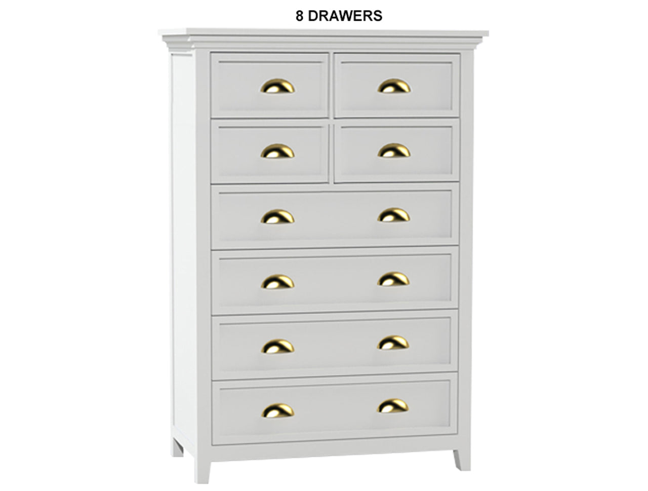 LANGLEY (AUSSIE MADE) TALLBOY COLLECTION - ASSORTED PAINTED COLOURS - STARTING FROM $1099