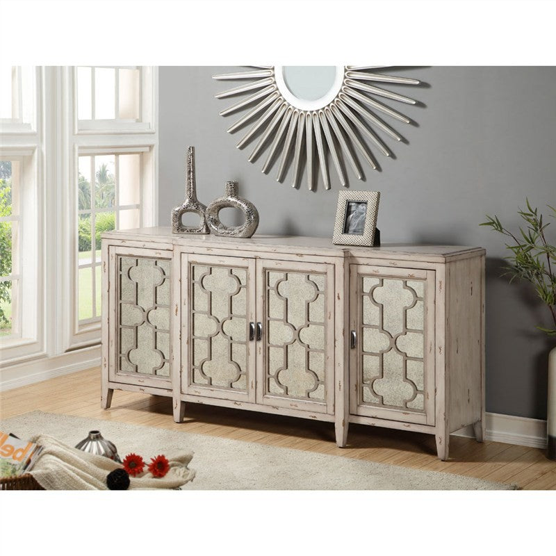 JERULO  SOLID AMERICAN POPLAR 4 DOOR BUFFET - 1830(W)