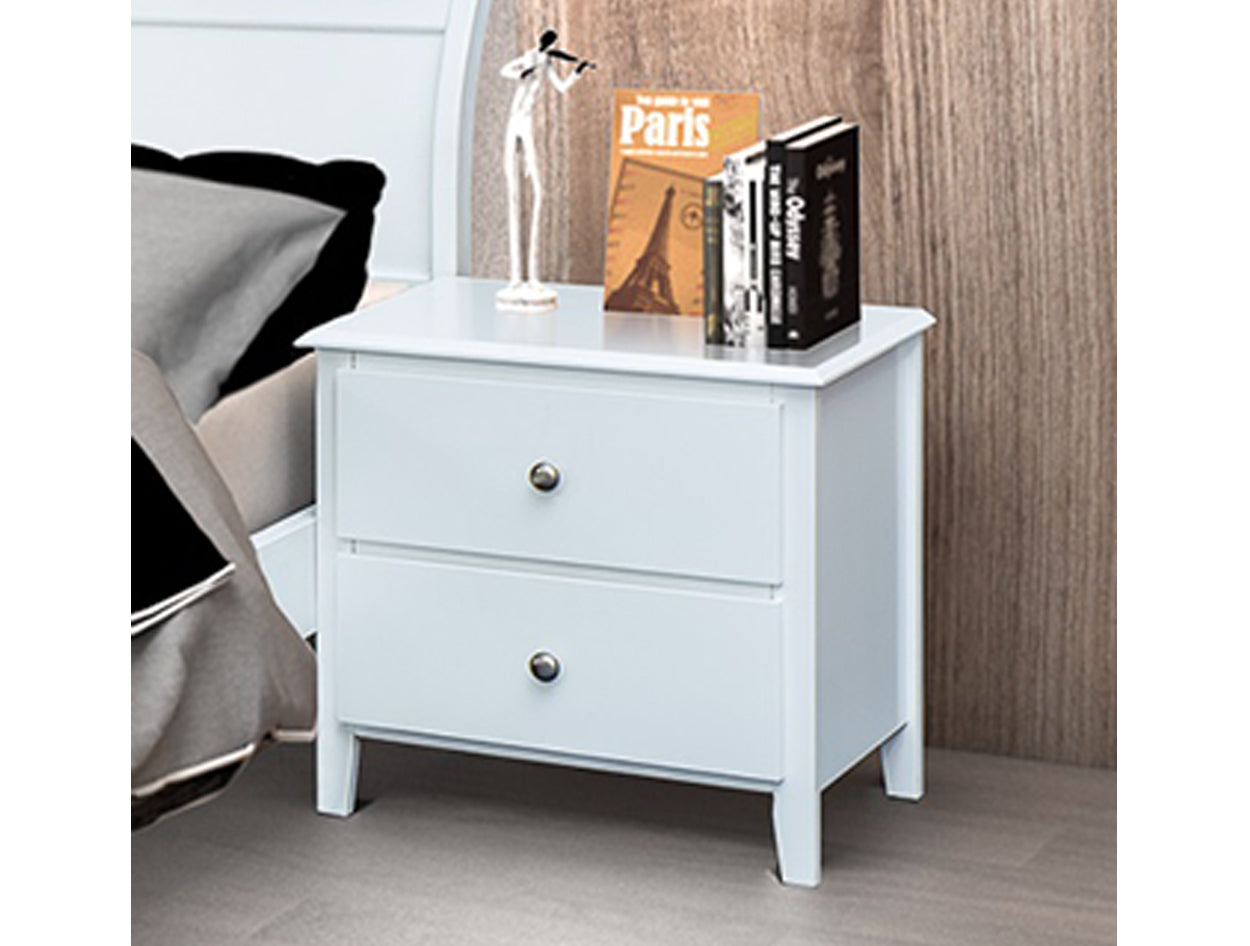 MARTHA (AUSSIE MADE) KING 6 PIECE (THE LOT) BEDROOM SUITE WITH ARIA CASE GOODS - WHITE