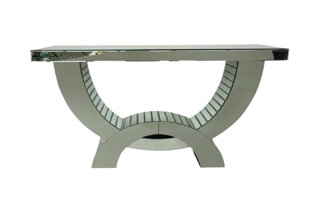 LISMORE CONSOLE TABLE - 757(H) X 1184(W) X 390(D) - MIRRORED 