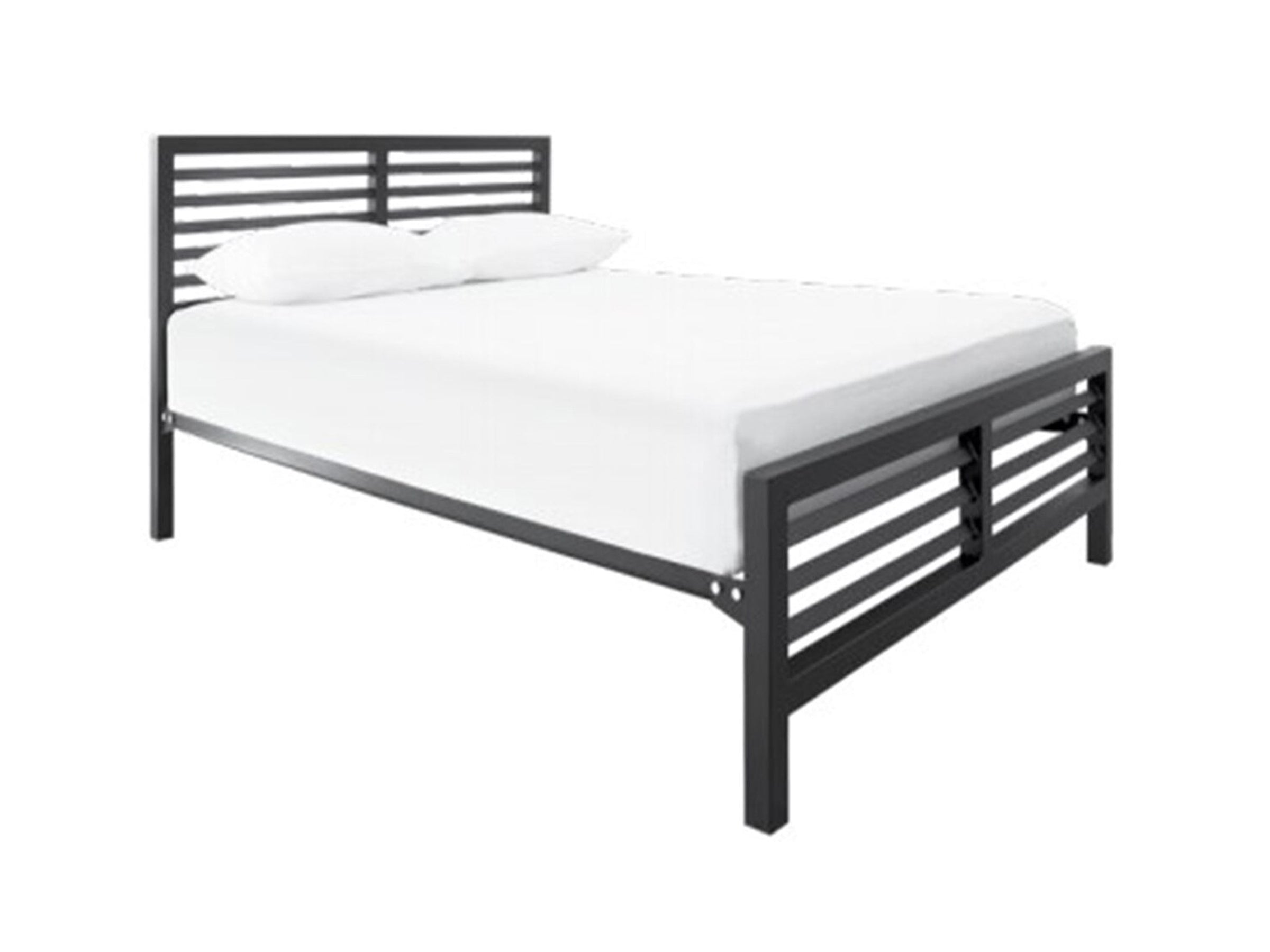 KING SINGLE LUX METAL BED - ASSORTED COLOURS