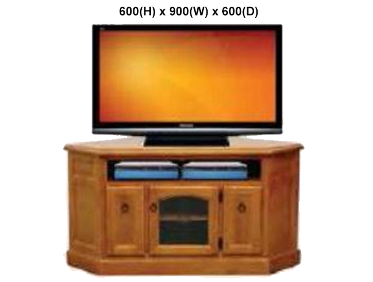 LAWSON (AUSSIE MADE) CORNER TV UNIT WITH TWIN PULL-OUTS COLLECTION - ASSORTED STAINED COLOURS - STARTING FROM $899