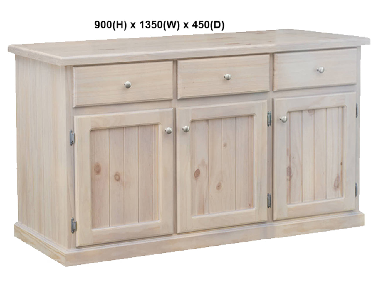 LENDELL (AUSSIE MADE) THICK TOP BUFFET COLLECTION - ASSORTED PAINTED COLOURS - STARTING FROM $1299