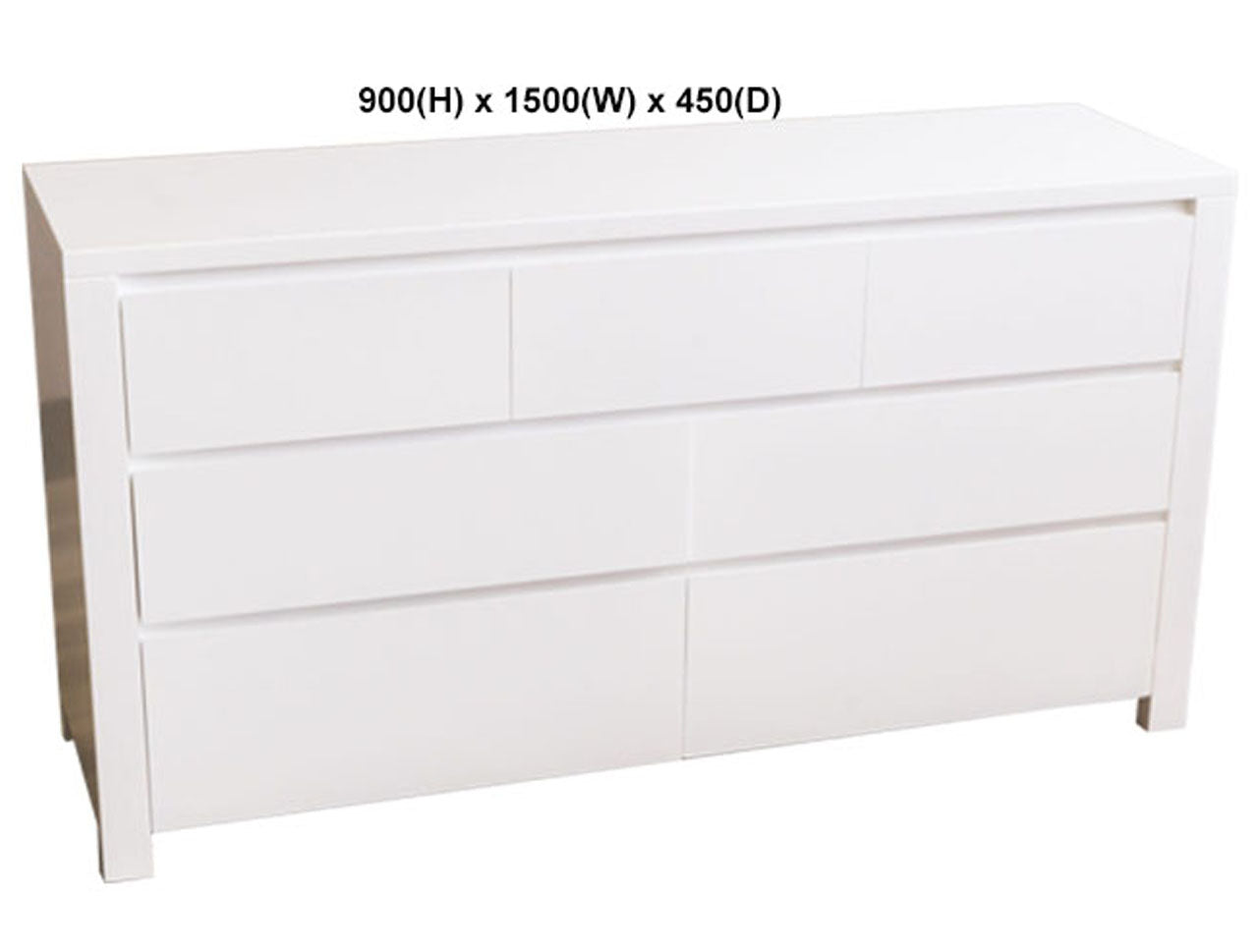 LILLY (AUSSIE MADE) LOWLINE CHEST COLLECTION - ASSORTED PAINTED COLOURS - STARTING FROM $1499