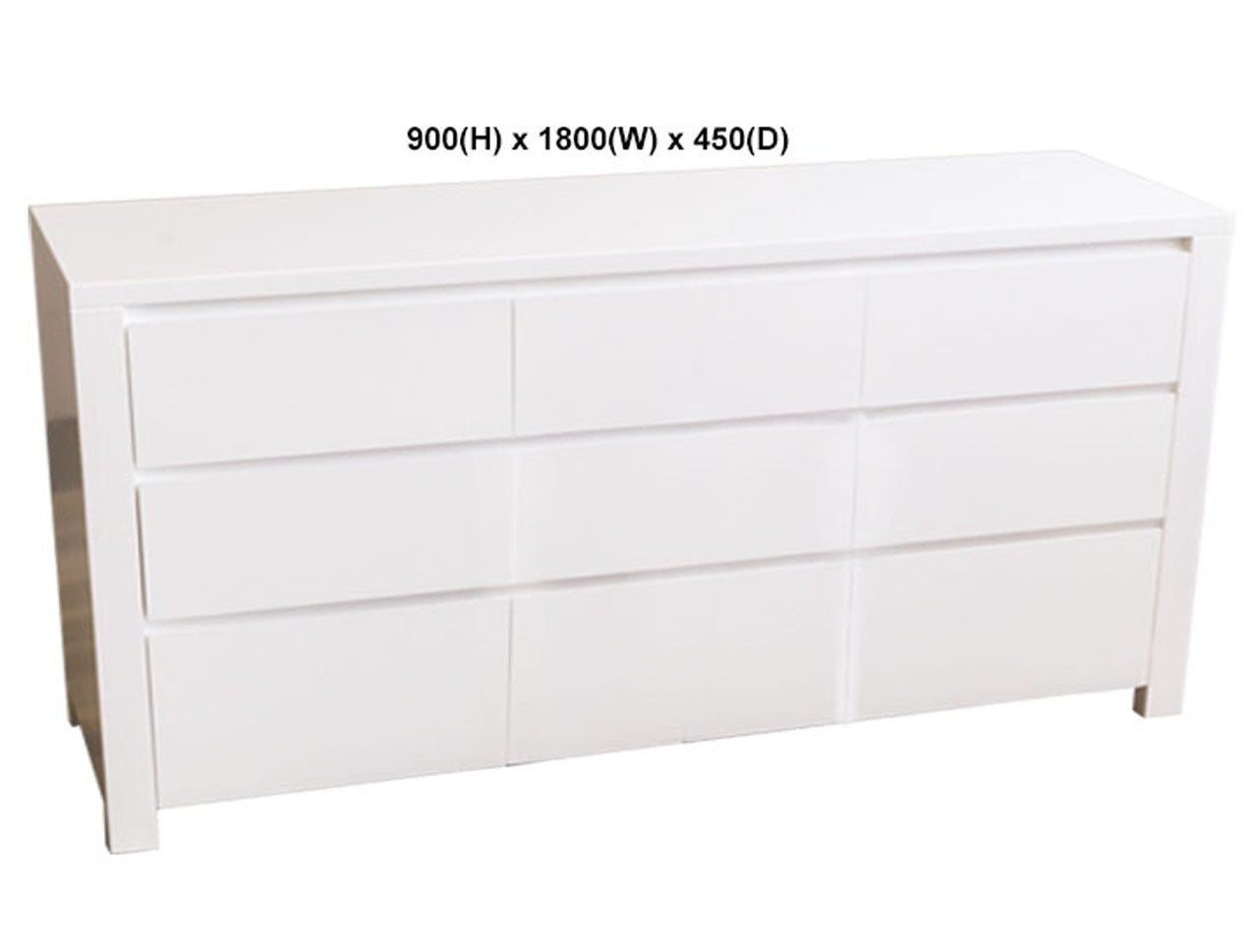 LILLY (AUSSIE MADE) LOWLINE CHEST COLLECTION - ASSORTED PAINTED COLOURS - STARTING FROM $1499
