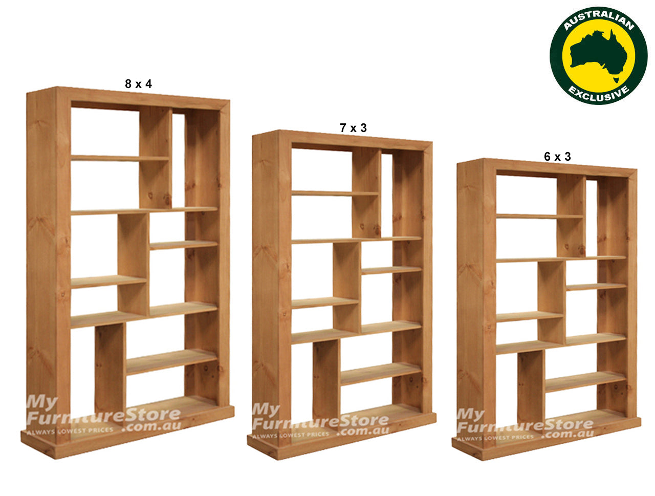 LINEAR (AUSSIE MADE) HIGHLINE ROOM DIVIDER COLLECTION - ASSORTED STAINED COLOURS - STARTING FROM $699