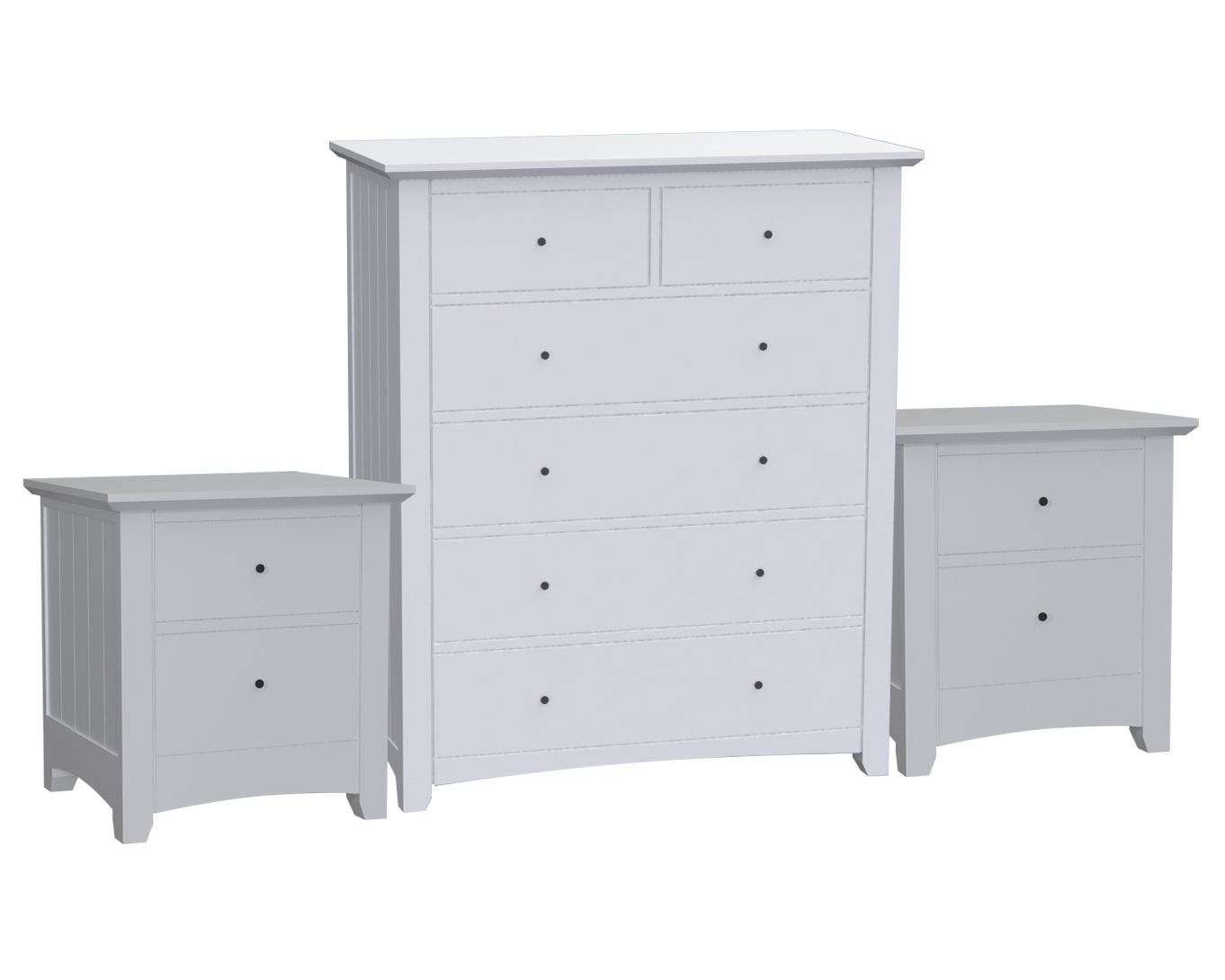 ANDREIA 3 PIECE (6 + 2 + 2) CHEST SET - ASSORTED COLOURS