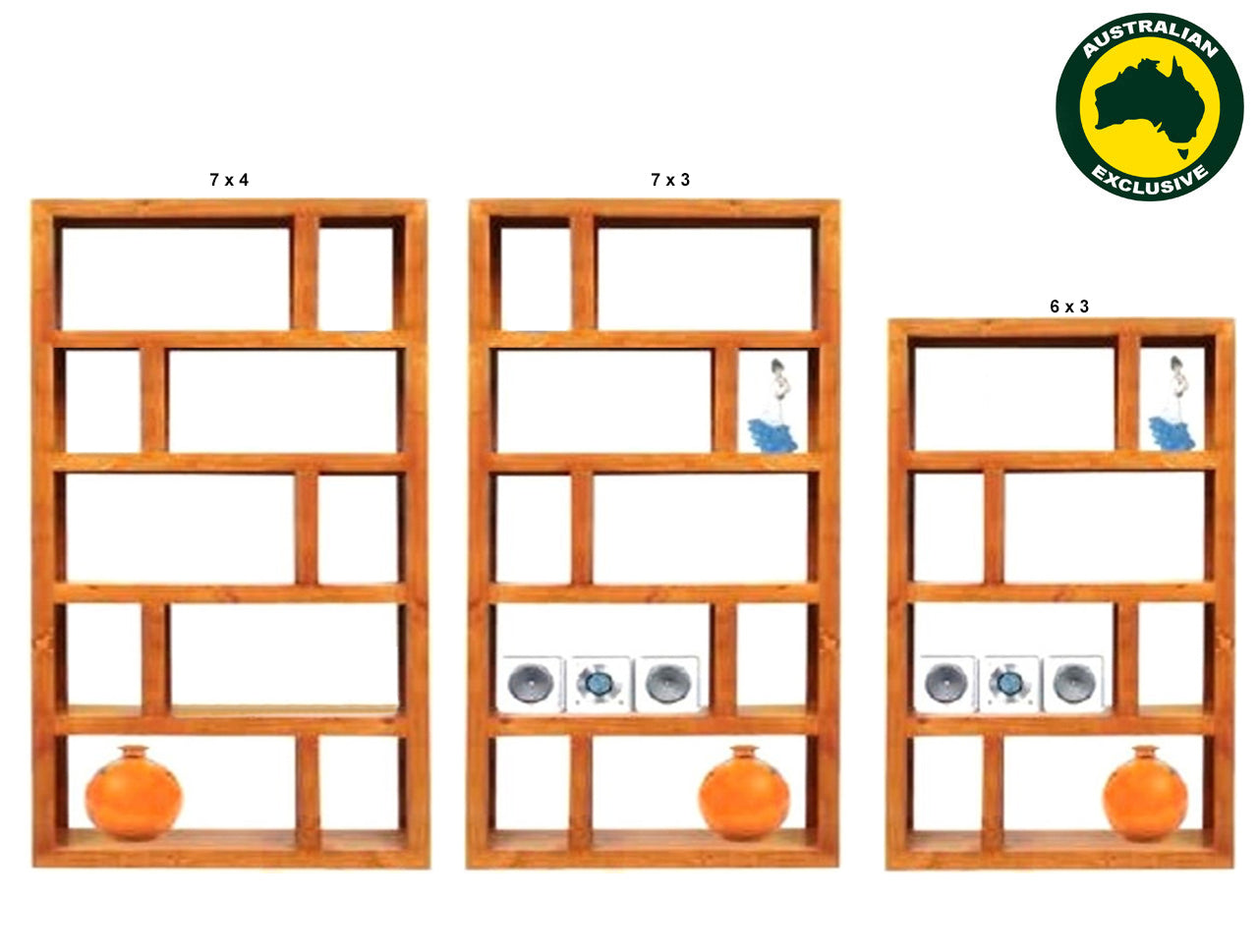MIX (AUSSIE MADE) ROOM DIVIDER COLLECTION - ASSORTED STAINED COLOURS - STARTING FROM $799