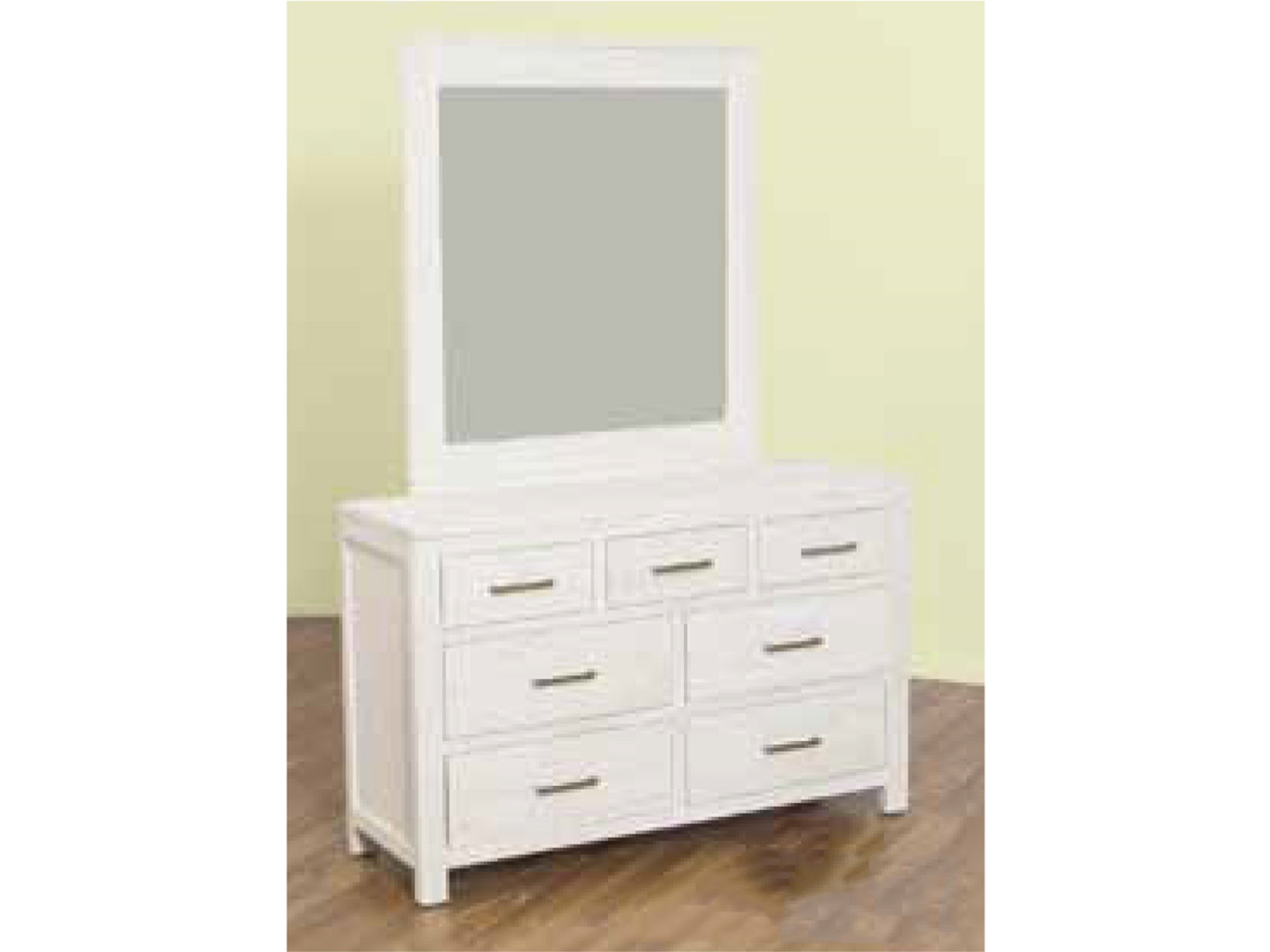 DOUBLE OR QUEEN MARION 6 PIECE (THE LOT) BEDROOM SUITE - WHITEWASH