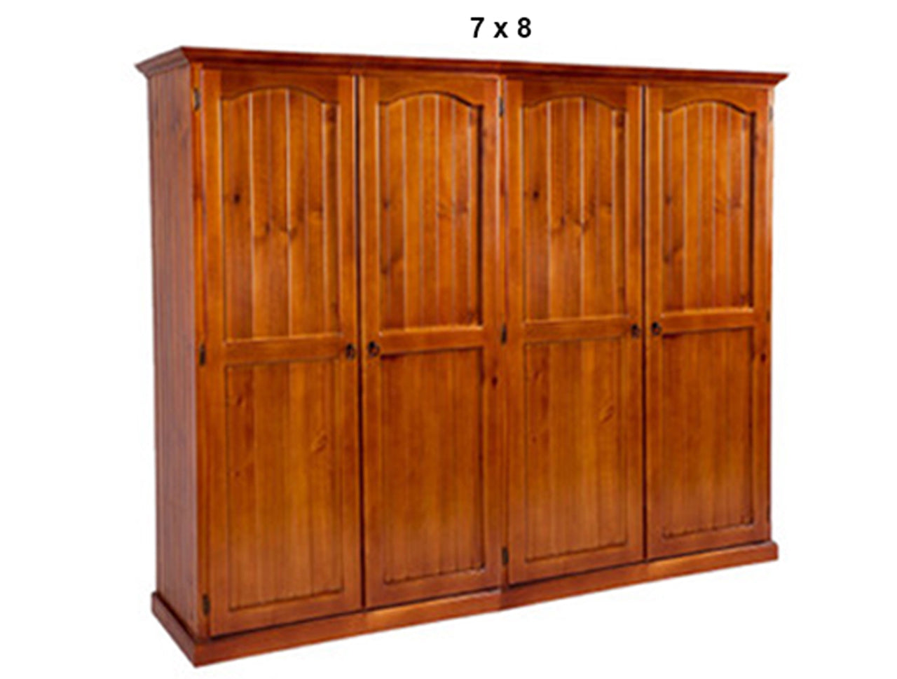 MUDGEE (AUSSIE MADE) 4 DOOR SKINNY (41CM-DEEP) PANTRY COLLECTION - ASSORTED STAINED COLOURS - STARTING FROM $1599