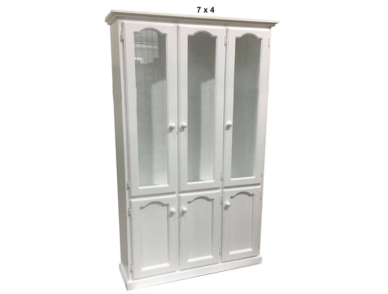MUDGEE / COLONIAL (AUSSIE MADE) 6 DOOR LIBRARY UNIT COLLECTION - ASSORTED PAINTED COLOURS - STARTING FROM $1499