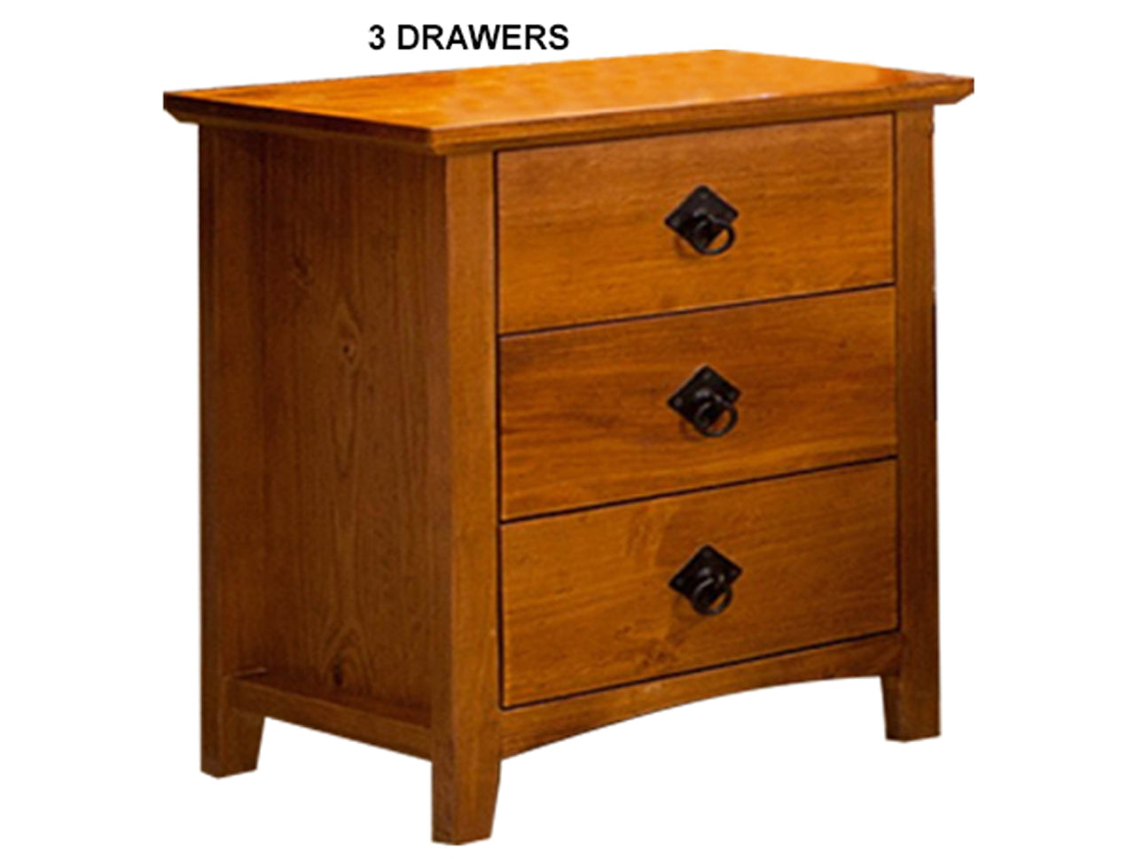 MADALINE (AUSSIE MADE) BEDSIDE TABLE COLLECTION - ASSORTED STAINED COLOURS - STARTING FROM $399