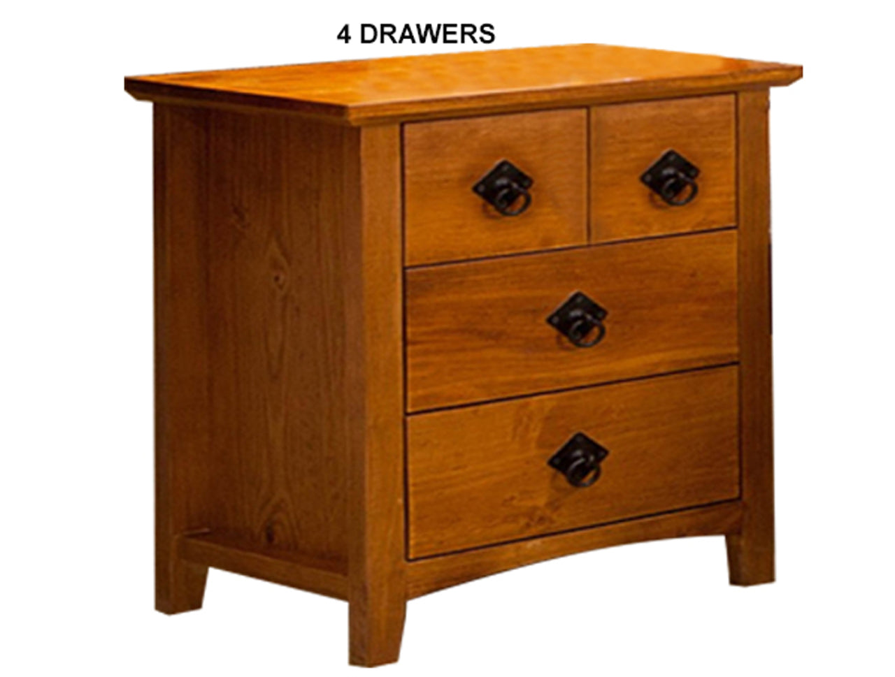 MADALINE (AUSSIE MADE) BEDSIDE TABLE COLLECTION - ASSORTED STAINED COLOURS - STARTING FROM $399