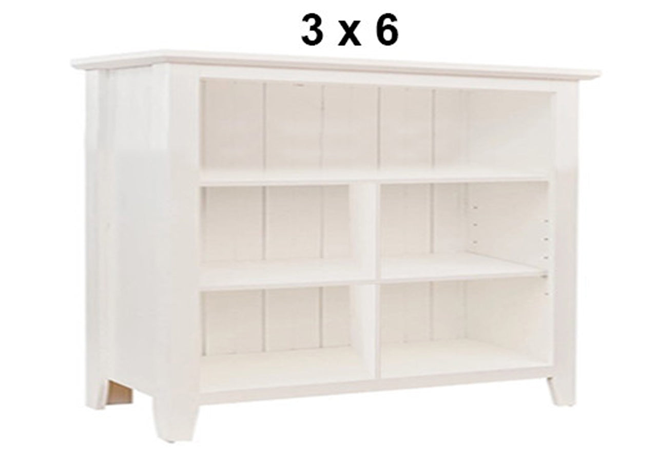 MANILLA (AUSSIE MADE) LOWLINE BOOKCASE COLLECTION - ASSORTED PAINTED COLOURS - STARTING FROM $649