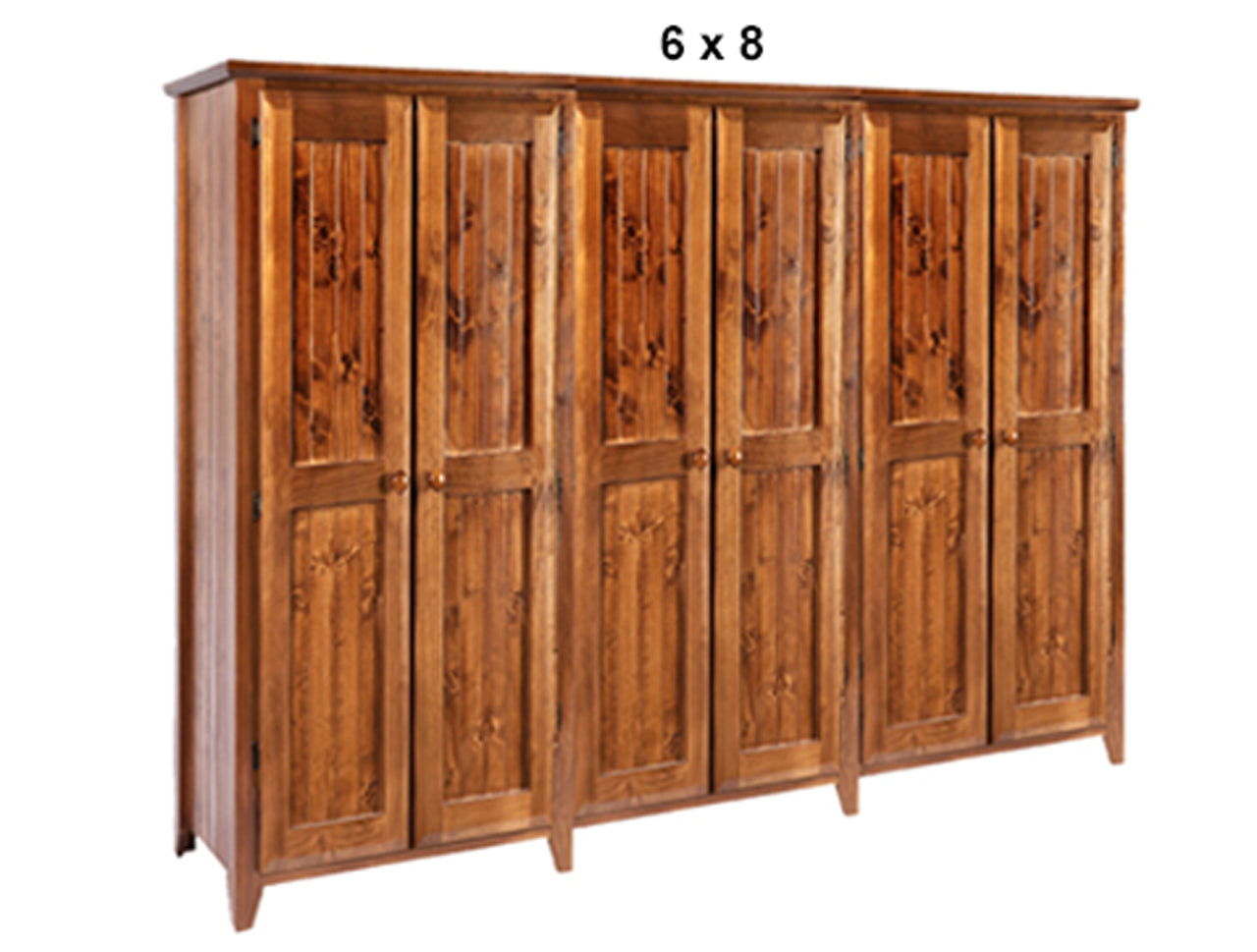 MANILLA (AUSSIE MADE) 6 DOOR STANDARD PANTRY COLLECTION  - ASSORTED STAINED COLOURS - STARTING FROM $2699