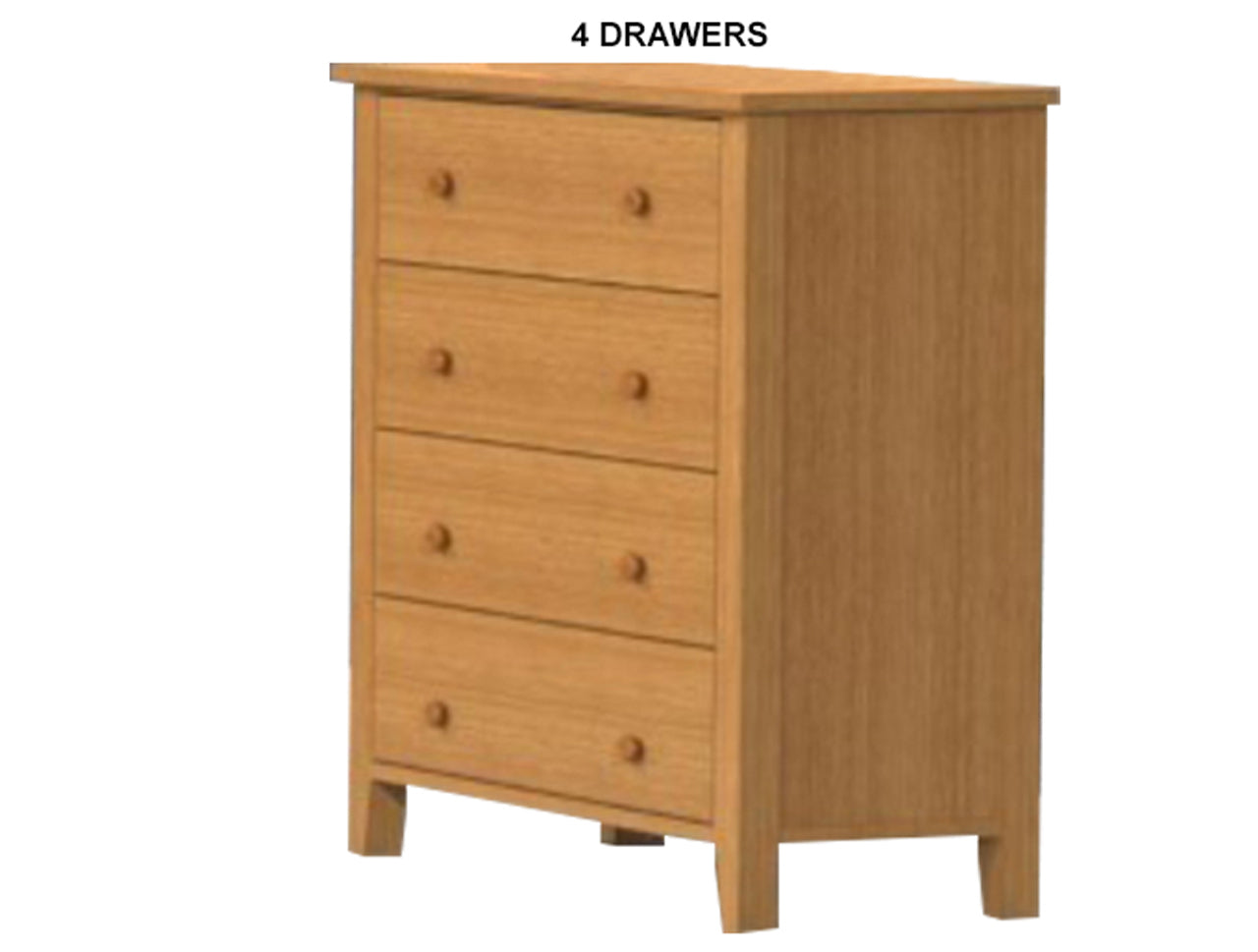 MANILLA (AUSSIE MADE) TALLBOY WITH FLUSH INTENAL DRAWERS COLLECTION - TASSIE OAK COMBINATION - ASSORTED STAINED COLOURS - STARTING FROM $1399