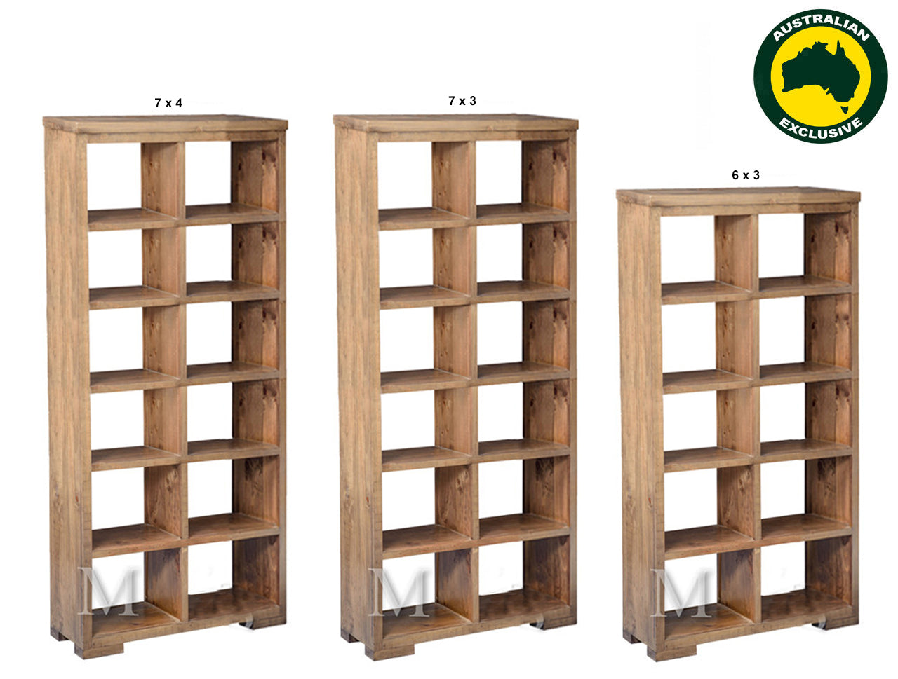 MANLY (AUSSIE MADE) HIGHLINE ROOM DIVIDER WITH BLOCK LEGS COLLECTION - ASSORTED STAINED COLOURS - STARTING FROM $599