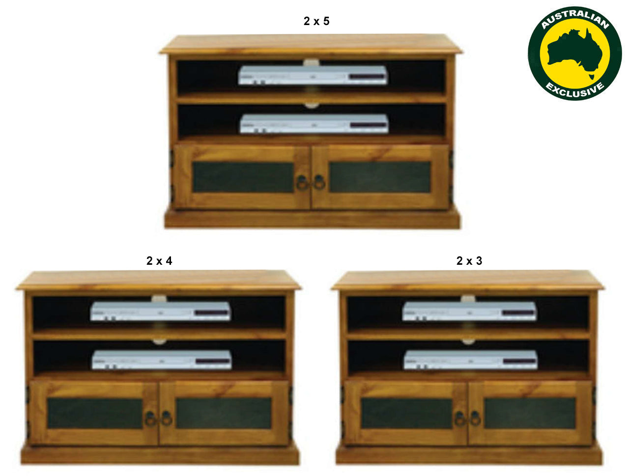 MANTON (AUSSIE MADE) LOWLINE TV UNIT COLLECTION - ASSORTED STAINED COLOURS - STARTING FROM $599