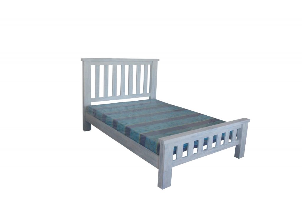 MONTEGO BAY DOUBLE OR QUEEN 6 PIECE (THE LOT) BEDROOM SUITE - WHITEWASH