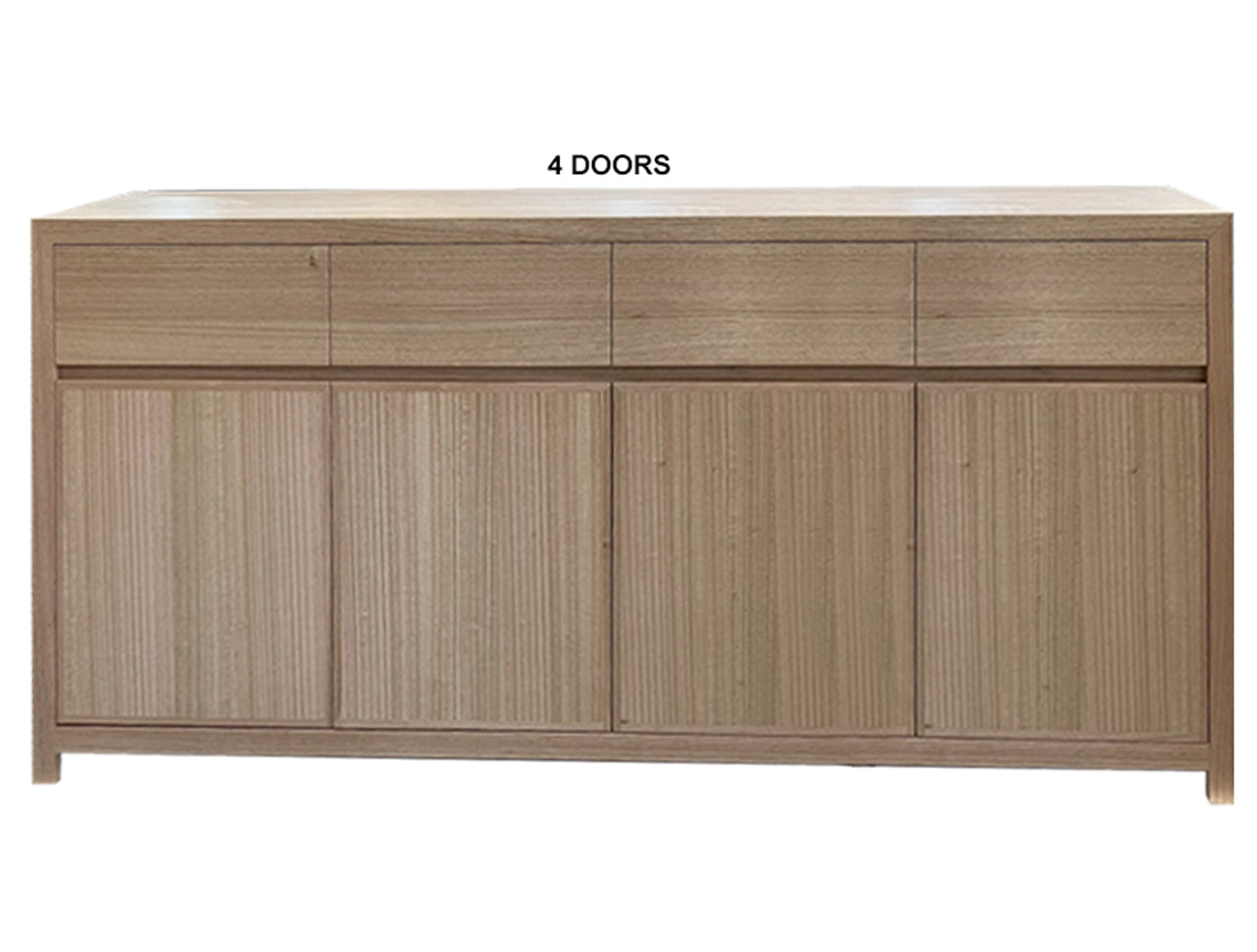 MORGAN (AUSSIE MADE) BUFFET WITH LEGS COLLECTION - TASSIE OAK COMBINATION - ASSORTED STAINED COLOURS - STARTING FROM $1499