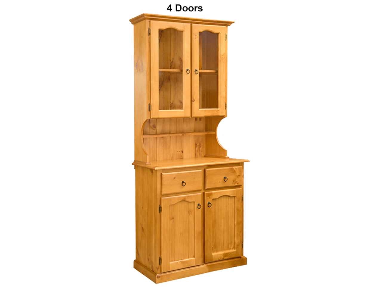 MUDGEE (AUSSIE MADE) BUFFET AND HUTCH COLLECTION - ASSORTED STAINED COLOURS - STARTING FROM $1099