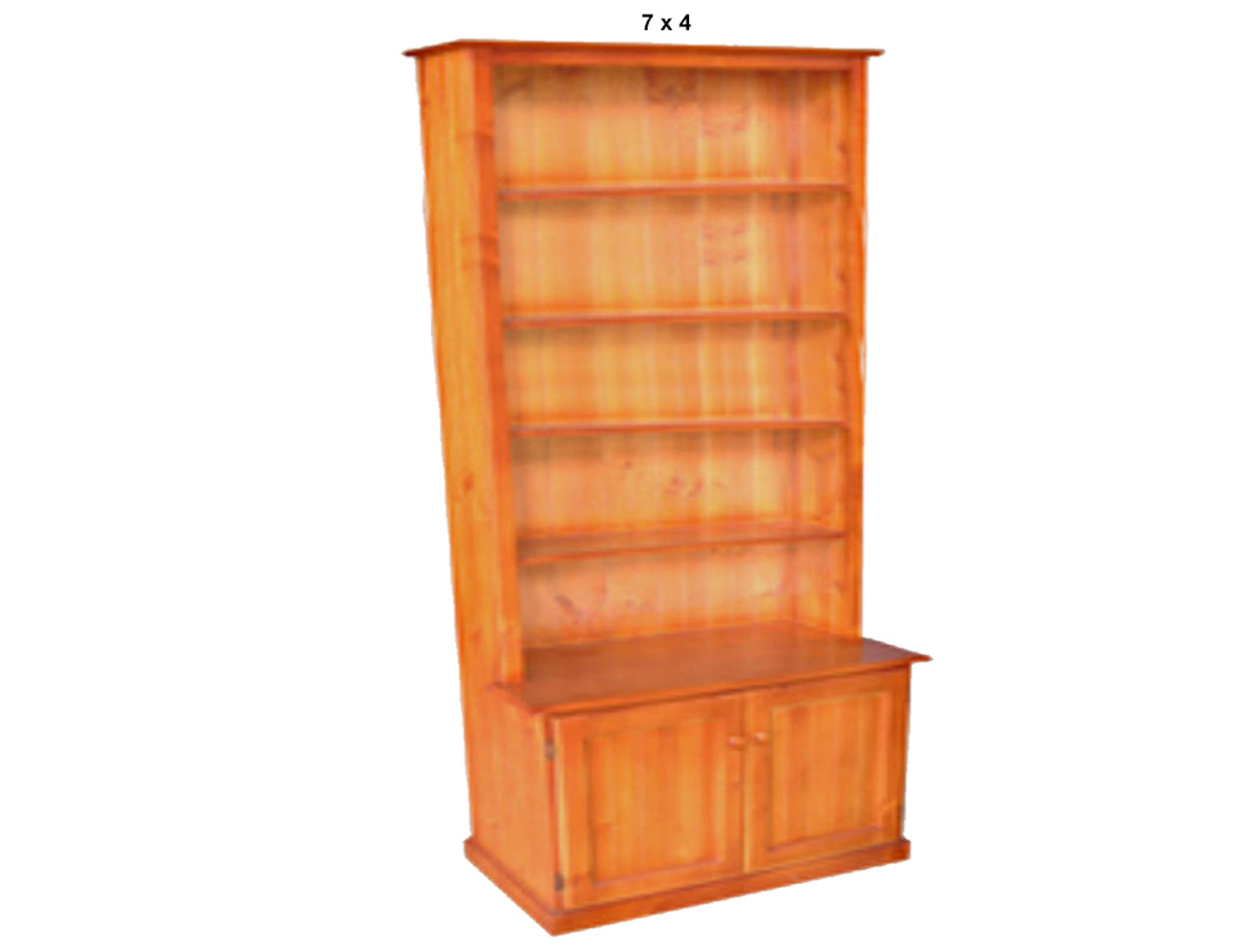 MUDGEE BOOKCASE (AUSSIE MADE) COMBO + 2 HIGH DOORS COLLECTION - ASSORTED STAINED COLOURS - STARTING FROM $699
