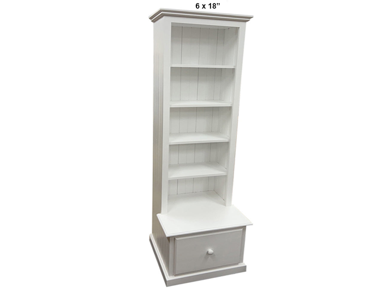 MUDGEE (AUSSIE MADE) BOOKCASE COMBO + 1 DRAWER  COLLECTION - ASSORTED PAINTED COLOURS - STARTING FROM $799