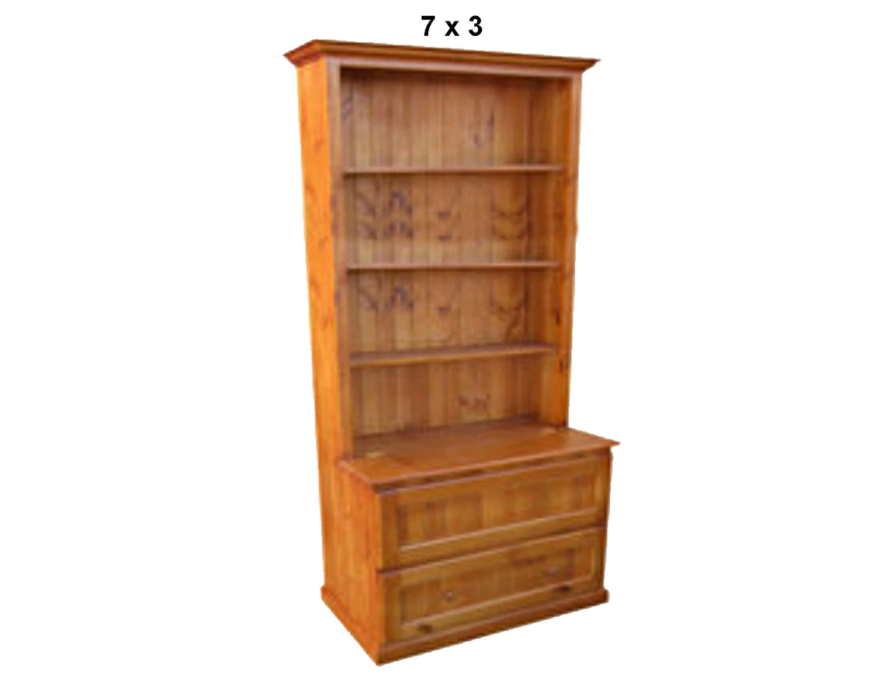 MUDGEE (AUSSIE MADE) BOOKCASE COMBO + DRAWER & LID COLLECTION - ASSORTED STAINED COLOURS - STARTING FROM $899