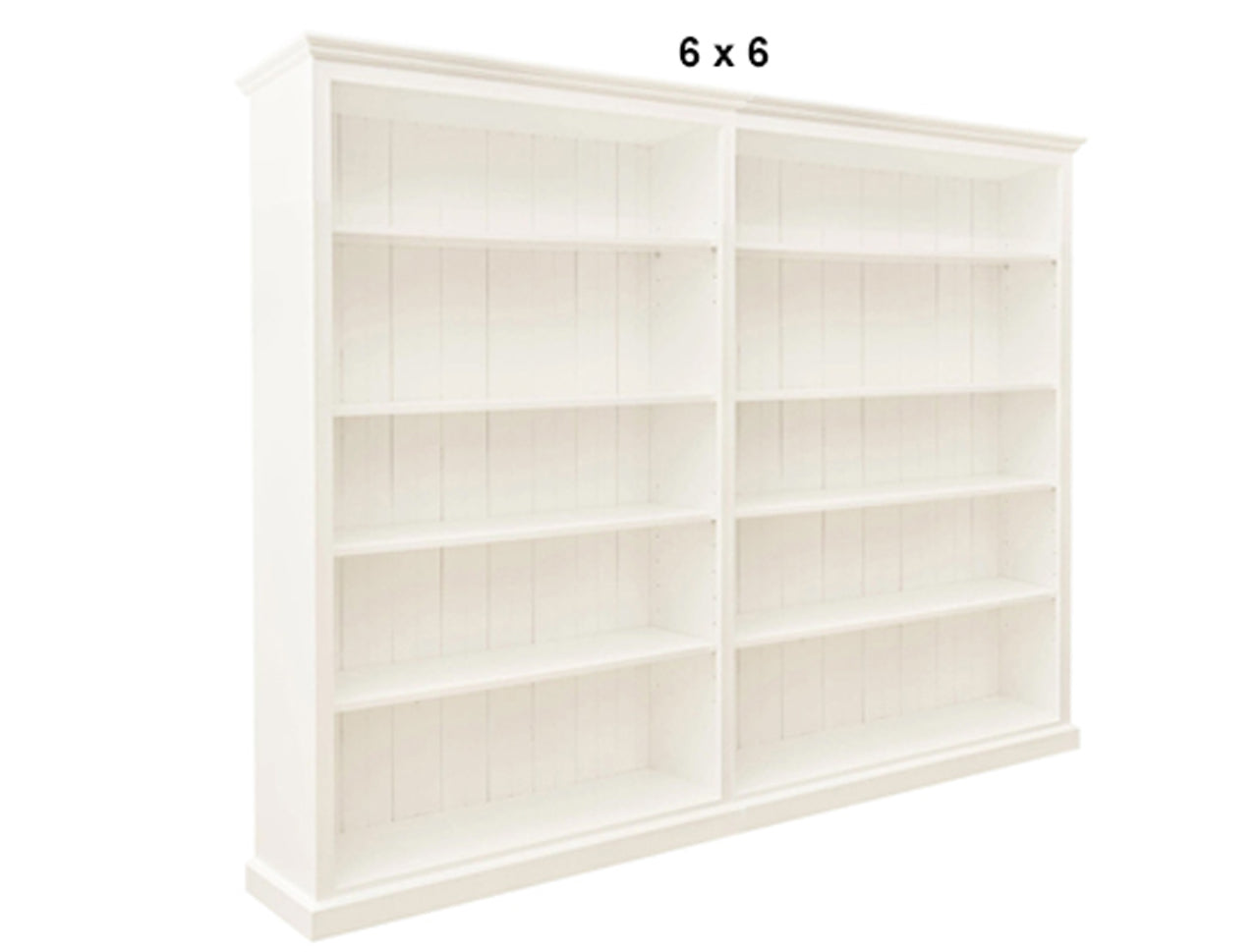 MUDGEE (AUSSIE MADE) HIGHLINE BOOKCASE (3 SECTIONS) PIGEON PAIRED COLLECTION - ASSORTED STAINED COLOURS - STARTING FROM $1399
