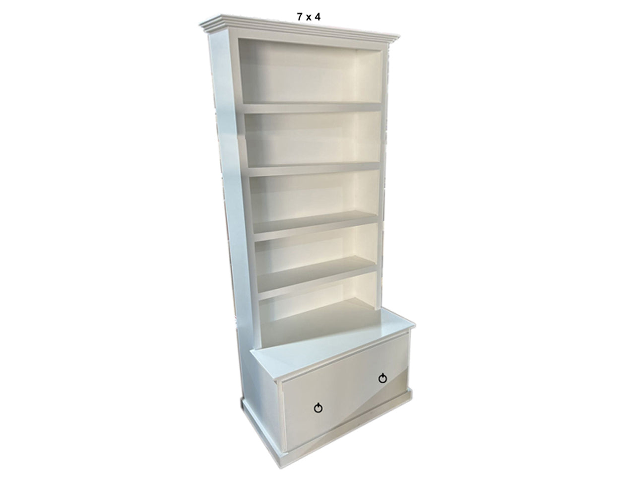 MUDGEE  (AUSSIE MADE) HIGHLINE BOOKCASE COMBO + 1 SMOOTH DRAWER COLLECTION  - ASSORTED PAINTED COLOURS - STARTING FROM $899
