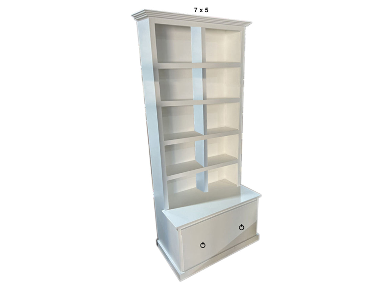 MUDGEE  (AUSSIE MADE) HIGHLINE BOOKCASE COMBO + 1 SMOOTH DRAWER COLLECTION  - ASSORTED PAINTED COLOURS - STARTING FROM $899