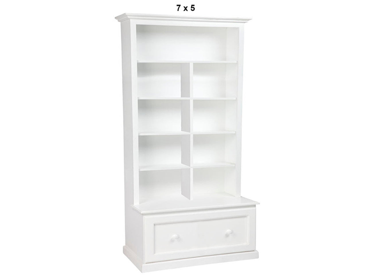 MUDGEE (AUSSIE MADE) HIGHLINE BOOKCASE COMBO + 1 SMOOTH DRAWER & BACK COLLECTION - ASSORTED PAINTED COLOURS - STARTING FROM $899