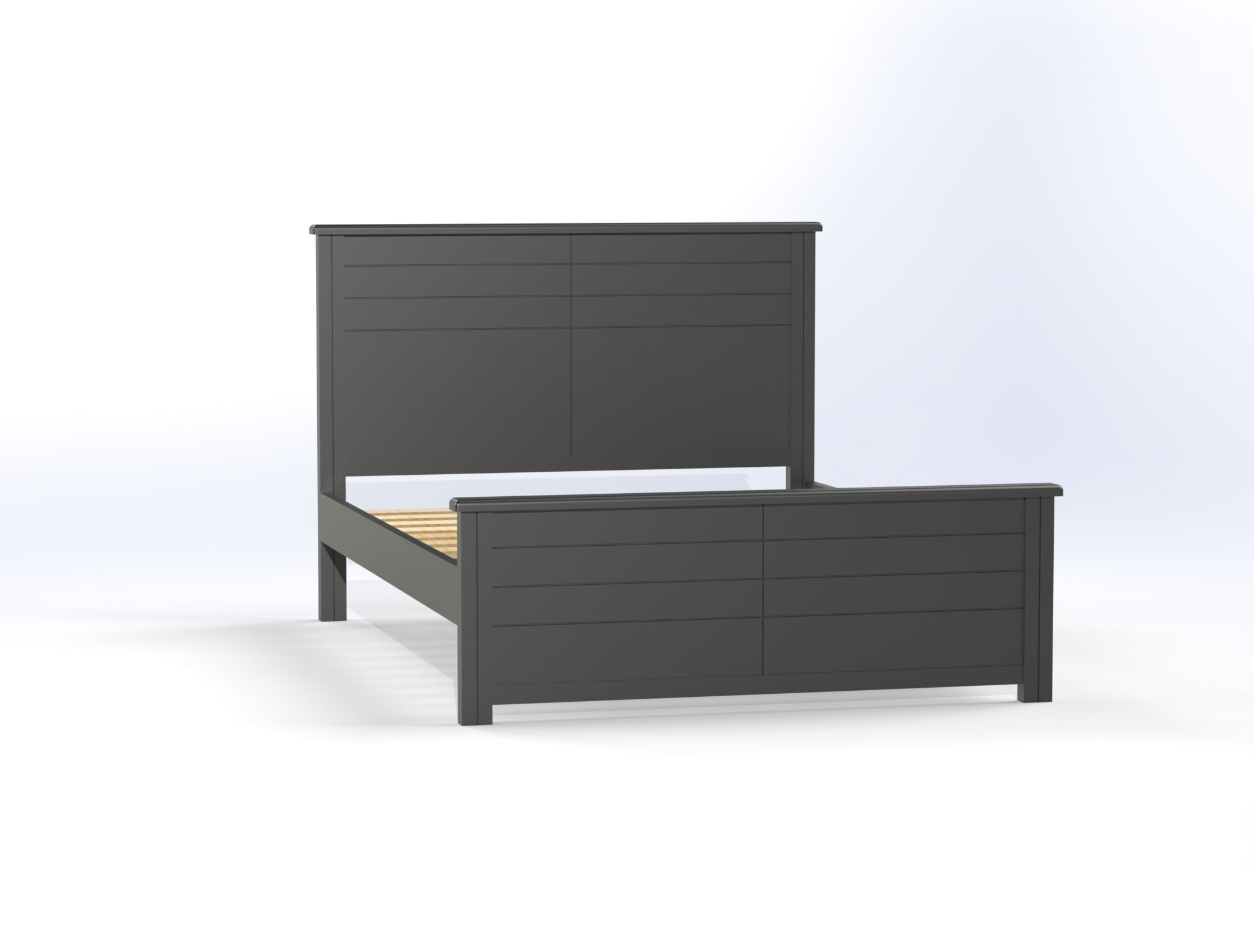 KING SINGLE HALIFAX (CUSTOM MADE) BED - ASSORTED COLOURS