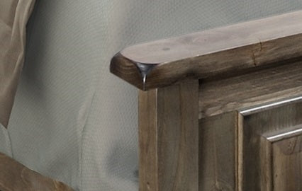 QUEEN SYDNEYSIDE BED (HTGQB) - GREYWASH (#501)