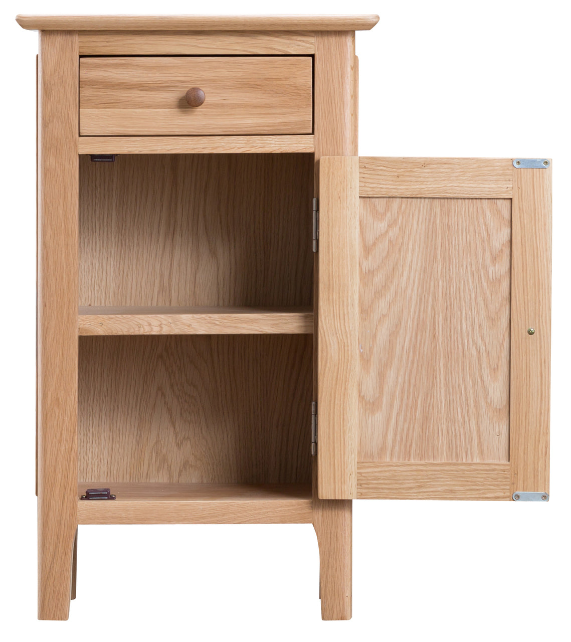 ROBINHOOD  (NT-SCUP)  CUPBOARD WITH 1 DOOR & 1 DRAWER-750(H) X 450(W) - OAK
