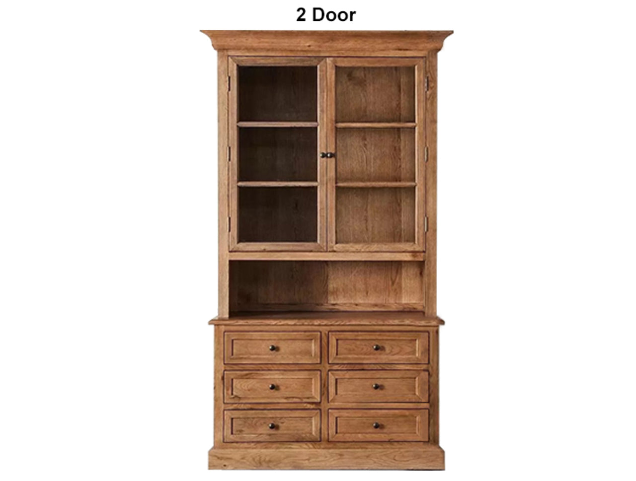NAPOLEON (AUSSIE MADE) BUFFET & HUTCH (DRESSER) COLLECTION - TASSIE OAK COMBINATION - ASSORTED STAINED COLOURS - STARTING FROM $3999