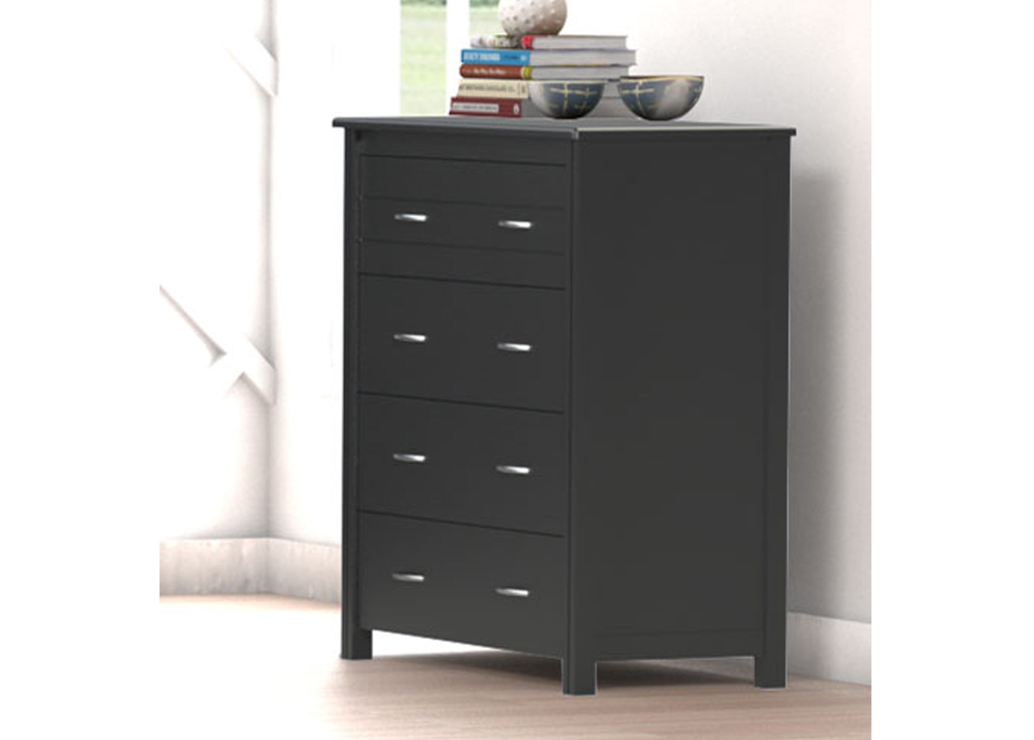 HALIFAX (CUSTOM MADE) 4 DRAWER TALLBOY - 945(H) x 900(W) x 450(D) - ASSORTED COLOURS